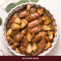 Sausages, Gravy & Potatoes (8 - 10 Pax)