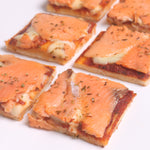 Bite-sized Smoked Salmon Pizza (18 Pieces)