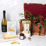 Cheese & Wine Gift Basket