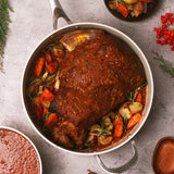 Slow-Cooked Lamb Shoulder with Asian Herb Gravy (Approx. 3.2kg)