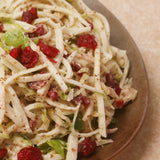 Shredded Brussels Sprouts, Turnip & Cranberry Salad Tray