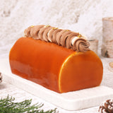 Salted Caramel Crémeux Log Cake