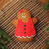 Gingerbread Girl Cookie