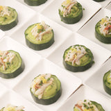 Crab & Avocado Cucumber Bite
