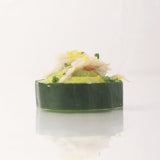 Crab & Avocado Cucumber Bite