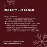 Christmas Classic Buffet (Price Per Pax)