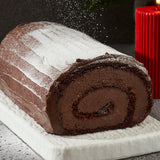 Flourless Chocolate Log Cake