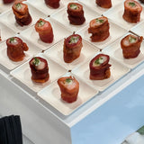 Bacon-wrapped Prawn & Parmesan Mayonnaise