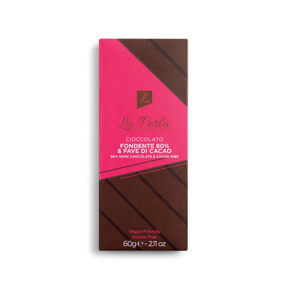 La Perla 80% Dark Chocolate Bar 60g