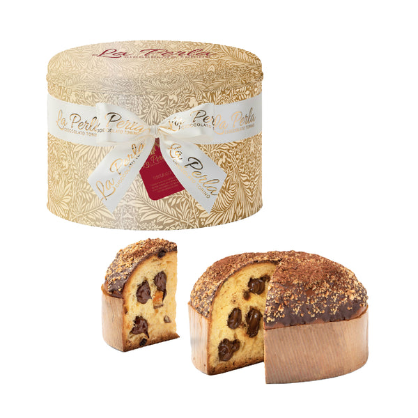 La Perla Panettone filled with Gianduja Chocolate Spread 750g