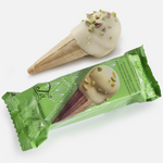 T'a Milano Pistachio White Chocolate Hazelnut Mini Cone