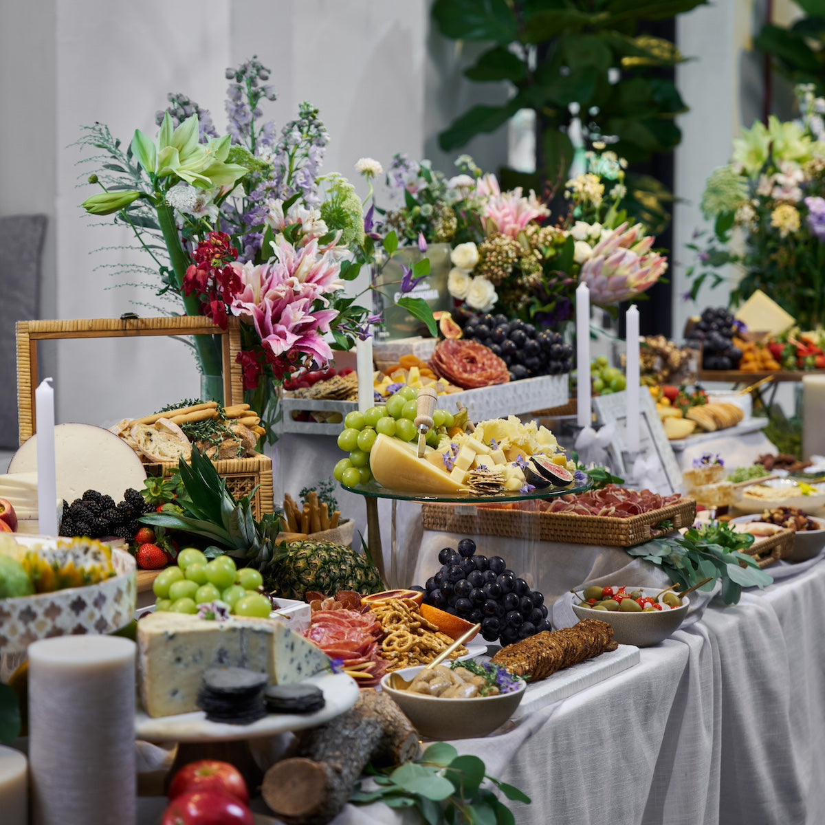 grazing tables for events | delicious catering by ad... Tiered Grazing Table (Up to 50 pax) – Catering & Party Food