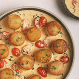 Fondant Potatoes with Smoked Paprika Cream