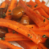 Honey & Orange Glazed Carrots with Chestnuts