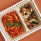 Herbed Chicken with Cranberry & Sage with Penne Arrabbiata Lunch Box
