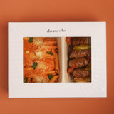 Italian Sausage with Apple & Peppers with Penne Panna Pomodoro Lunch Box