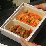 Italian Sausage with Apple & Peppers with Penne Panna Pomodoro Lunch Box