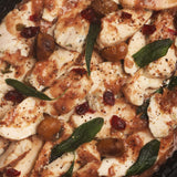 Herbed Chicken Breast with Cranberry & Sage Gravy