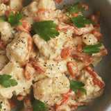 Potato Salad with Charred Peppers