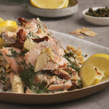 Sous Vide Salmon with Lemon & Caper Sauce