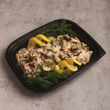 Sous Vide Salmon with Lemon & Caper Sauce