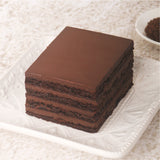 Flourless Valrhona Chocolate Cake Slice
