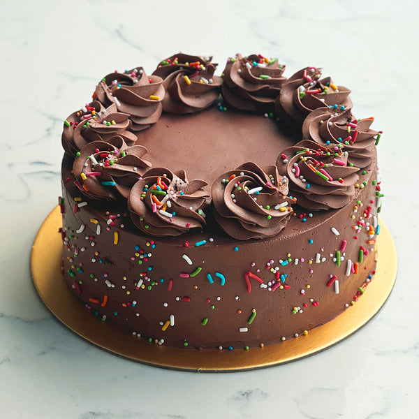 Kid's Chocolate Birthday Cake