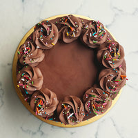 Kid's Chocolate Birthday Cake