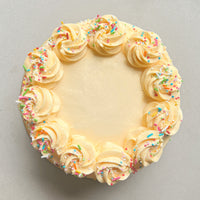 Kid's Vanilla Birthday Cake