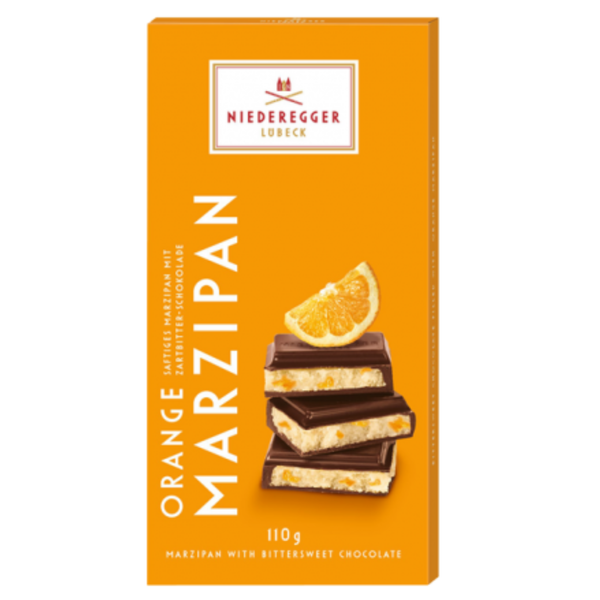 Niederegger Marzipan Orange Bar 110g