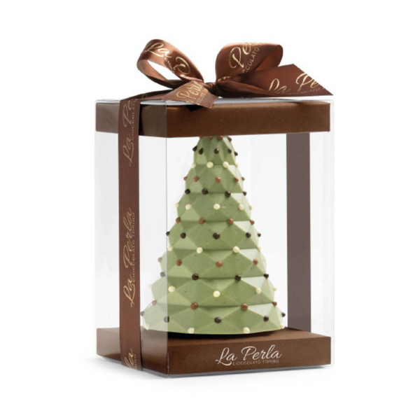 La Perla Salted Pistachio White Chocolate Christmas Tree