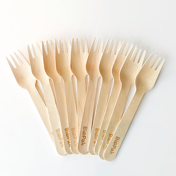 Eco-friendly Biodegradable Forks (10 pcs)